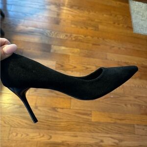 Stiletto black heels